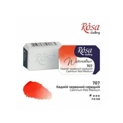 Akvarelové barvy Rosa 2,5ml 707 cadmium red medium